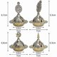 thumbnail image 2 of Traditional Arabian Metal Censer Fragrances Diffuser Incense Burner Holder Home, 2 of 4