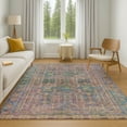 thumbnail image 7 of Addison Rugs Mayfield Premium Machine Washable Transitional Border Orange Rectangle Rug, 10' x 14', 7 of 7