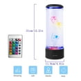 Desk Lamp Cute Lava Lamp LED With 7 Color Changing Light Round Aquarium