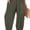 Army Green, variant on ZANKLEY Women High Waist Loose harem Lounge Pants Pocketed Summer Casual Beach Travel