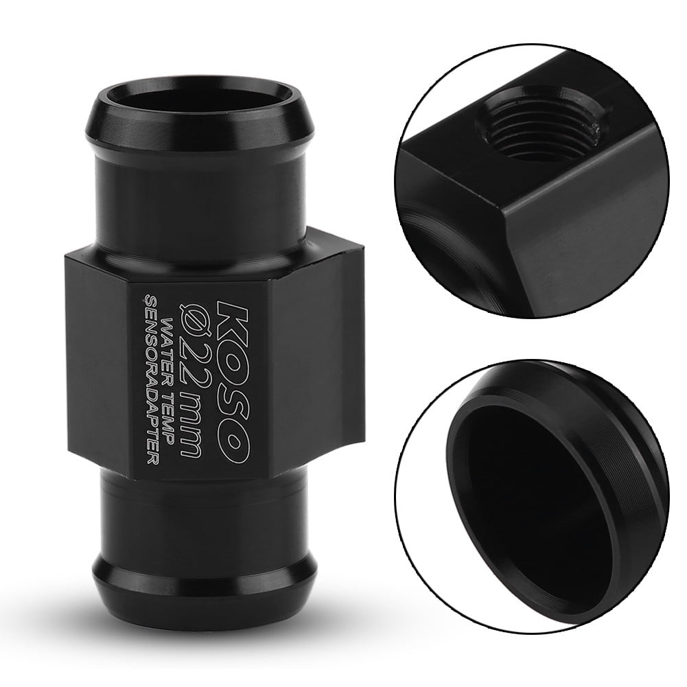 LYUMO Motorcycle Water Temp Temperature Joint Pipe Hose Sensor Gauge