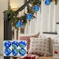 thumbnail image 4 of Christmas Ornaments, Shatterproof Christmas Decorations, 6pc Set Xmas Tree Balls for Holiday Wedding Party Tabletop Small Trees Decoration, Durable Plastic Material, 2.36 Inch, 4 of 7