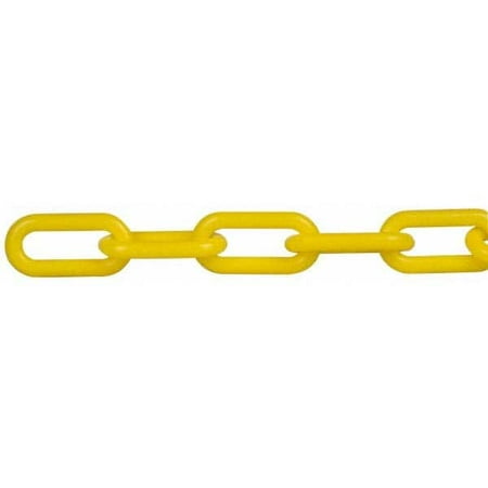 

PRO-SAFE 100 Long x 1-1/2 Wide Plastic Chain Yellow