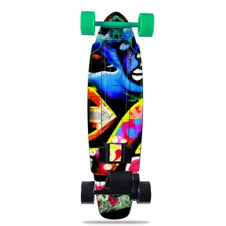 MightySkins Skin For Yuneec E-GO2 Electric Skateboard - Loud Graffiti | Protective, Durable, and Unique Vinyl Decal wrap cover | Easy To Apply, Remove, and Change Styles | Made in the (Best Skateboard Ever Made)