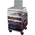 thumbnail image 2 of 10U Rack Base w/ casters, for Console Audio Racks, 2 of 3