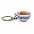 thumbnail image 5 of Mini simulación en miniatura, cuenco de porcelana azul y blanco de 3cm, modelo de comida, llavero, accesorios, 5 of 5