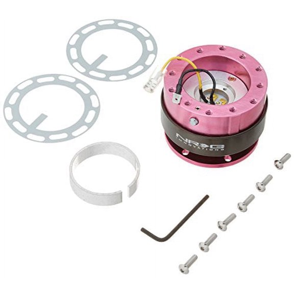 NRG Innovations SRK-200PK Quick Release (Pink Body/Titanium Chrome Ring)