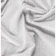 thumbnail image 1 of Soimoi White polyester Crepe Fabric Leaf Floral Print Fabric by the Yard 42 Inch Wide, 1 of 6