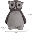 thumbnail image 2 of shiyou-Brown Plush Owl Door Stopper, 2 of 4
