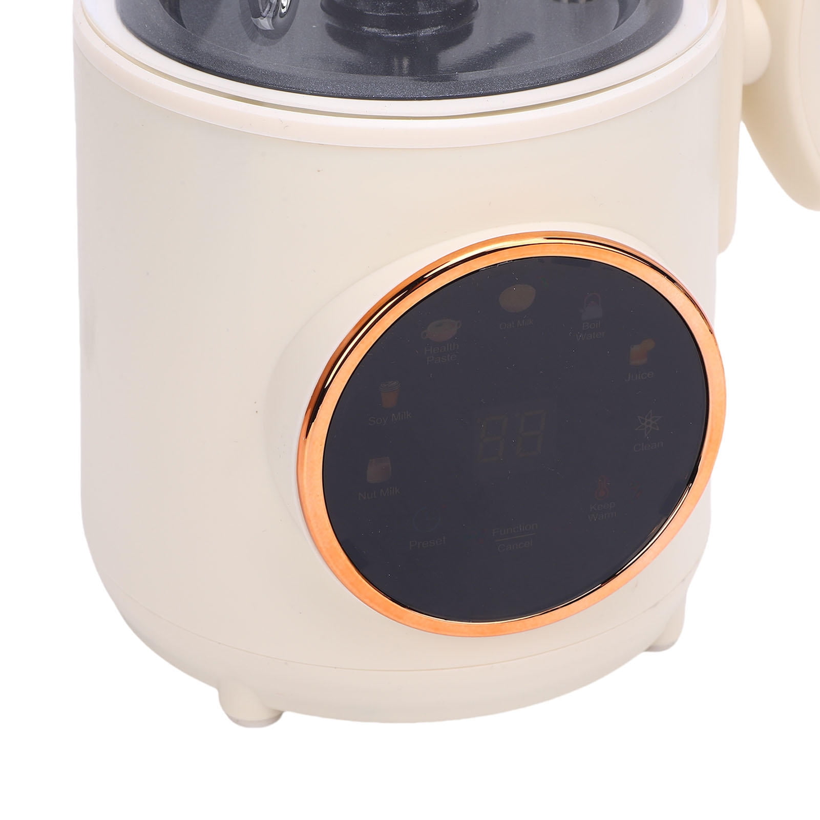 BOKYAN 1400ML Soy Milk & Food Processor –  Auto Heating, No‑Filter, Multi‑Use (Soy Milk, Juice, Soup, Rice Paste) –  Compact Kitchen Machine