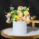 thumbnail image 4 of Cajas de Regalo redondas con tapas, caja de flores de papel, cubo de mano, arreglo floral de rosas, caja de regalo, cajas de recuerdos de fiesta de boda, 4 of 5