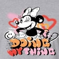 thumbnail image 3 of Disney - Minnie Mouse - Doing My Thing - Juniors Cropped Cotton Blend T-Shirt, 3 of 5