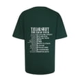 thumbnail image 3 of TayIor Sw1ft Chemises, Tylor Sw1ft Merch, Tylor Sw1ft, Mode Décontractée pour Femmes, Chemises à Manches Courtes et Col Rond Imprimé, Chemisier Graphique pour Amatrices de Musique TKFASHION Vert Foncé S, 3 of 5