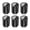 6Pcs, variant on Tuya Smart Radiator Actuator, Valve TRV Thermostat Automatic Programmable Temperature Voice Control For Alexa Google Home ,Temperature calibrating