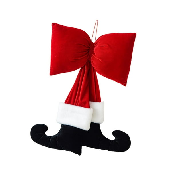 Adorno navideño colgante, manualidades con temática navideña, decoración de pared, para sala de estar. 60 cm x 40 cm