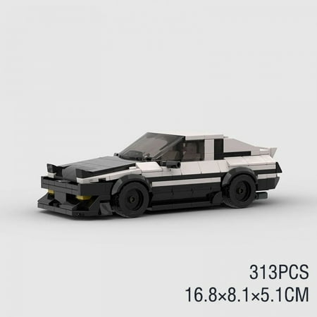 MOC Speed Champion Sports F1 City Racing Car AE86 Building Blocks Brick Vehicle Supercar Fast & Furious1 MK4 Supra Kids Toys Boy