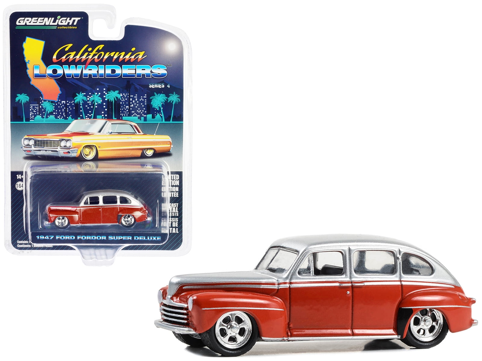 1955 Chevrolet Bel Air Lowrider Ruby Red and Matt Bronze