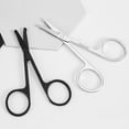 thumbnail image 3 of 2PCS Nose Hair Scissors Mini Stainless Steel Rounded Tip Scissors Beard Scissors, 3 of 10