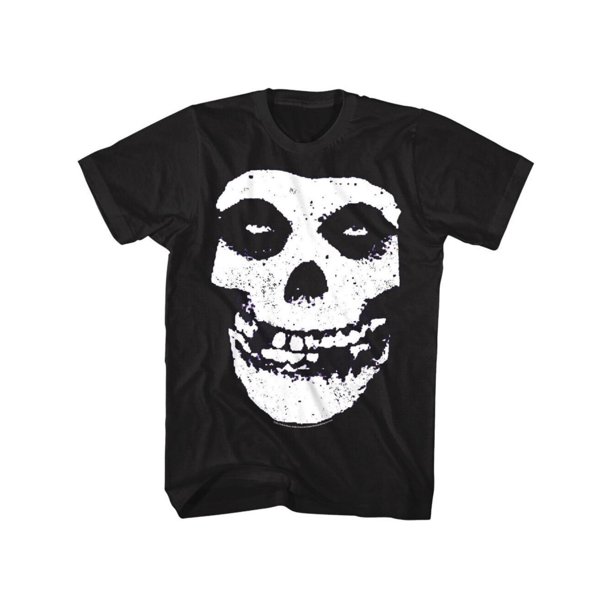 Camiseta de calavera Misfits para hombre, banda de punk rock, gira de conciertos, merchandising para adultos, hombres, mujeres, adolescentes, jóvenes y ocio.