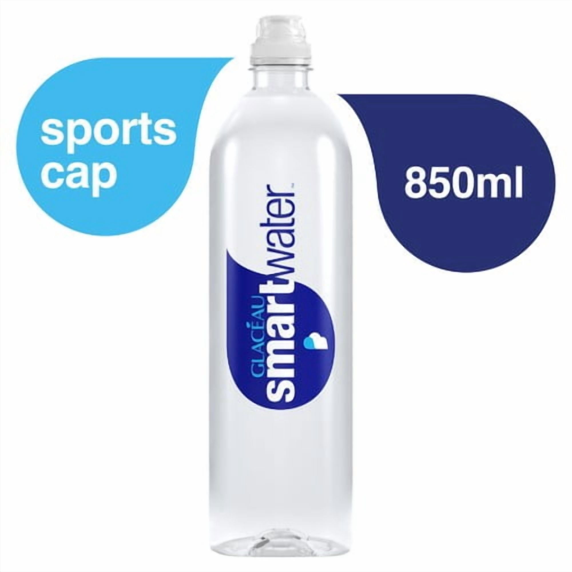 GlacÃ©au Smartwater 850ml, British Import (Pack of 3)