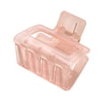 thumbnail image 1 of French Hair Claw Clip Small Solid Color Rectangle Hair Clamp Geometric Hair Claw, 1 of 10
