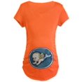thumbnail image 1 of CafePress - Mermaid Blonde Maternity Dark T Shirt - Maternity Dark T-Shirt, 1 of 1