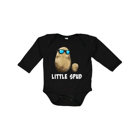 

Inktastic Little Spud Potato Father and Child Gift Baby Boy or Baby Girl Long Sleeve Bodysuit