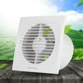 thumbnail image 4 of 6''  Wall Mounted Exhaust Ventilation Fan Air Vent Extractor for Bathroom Toilet, Ventilation Extractor Silent Exhaust Fan Blower Wall Mounted Bathroom Toilet, 4 of 12