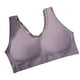thumbnail image 2 of Puntoco Sujetadores sin aros para mujer Lencería sexy de talla grande para mujer Sujetador deportivo con almohadillas para el pecho Espalda hermosa Pecho envuelto Se usa externamente Sin tirantes, 2 of 3