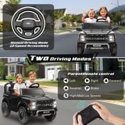 Ford F150 Raptor 24V Ride on Cars for Kids, Extra large Real 2 Seater Ride on Toys with Remote Control, Bluetooth, LED, Truck Storage, Electric Vehicles Ride on Truck for Boys Girls Gifts