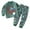 Green A, variant on Girls' Sleepwear Agkizg 2-Piece Girls' Pajama Sets,Kids Nightwear Loungewear Clothes Set,Print Conditioning Clothes Two Piece Set Newborn Underwear Thin Set