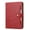 Red, variant on TECH CIRCLE for iPad Mini 8.3" (A17 Pro), iPad Mini 6 8.3" (6th Gen) Smart Folio Case, Auto Sleep Wake, Built-in Stand, Pencil Holder, Card Slots, Cash Slots, Classic PU Leather Flip Cover, Brown