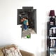 thumbnail image 1 of 2-pack Minecraft giant wall decals with stickers, 1 of 2