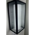 thumbnail image 3 of Quorum Lighting Maestro LED Outdoor Wall Mount, 3 Lights, Noir Finish, 3 of 5