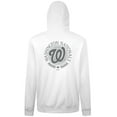 thumbnail image 3 of Men's Levelwear White Washington Nationals Podium Grain Hoodie, 3 of 3