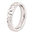 thumbnail image 3 of Sterling Silver Rhodium Ring, 3 of 6