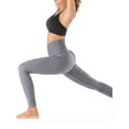 thumbnail image 5 of FUTATA Women's Yoga Pants Workout Leggings High Waist Butt Lifting Gym Running Pants Long Tummy Control Yoga Capris Tights,4 Colors, 5 of 6