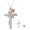 MOM, variant on Rose Cross Urn Necklace for Ashes 925 Sterling Silver Cremation Jewelry with Funnel Filler Kit Ashes Necklace for Human Mom Father Love Pets