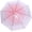 Pink, variant on Plastic Transparent Folding Light Purple Cherry Flower Blossom Umbrella, Travel Clear Floral Rain Umbrella Outdoor Fashionable Windproof for Adult Kids Girls Princess Women