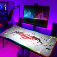 thumbnail image 1 of Batmans-alfombrilla de ratón Rgb para ordenador, 900x400, retroiluminada, para escritorio, con bloqueo de bordes, Accesorios de ordenador para juegos, Led de velocidad LIUWENJING unisex, 1 of 2