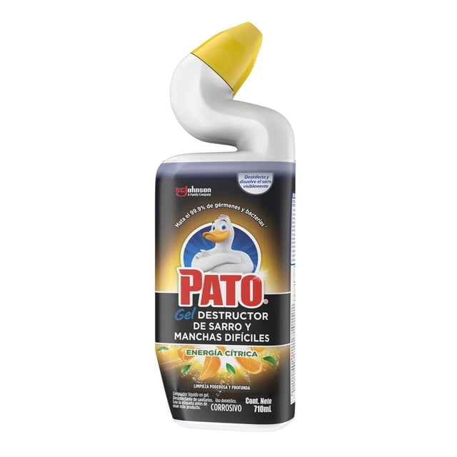 Limpiador para Baños Pato Gel Destructor Cítricos 710 ml