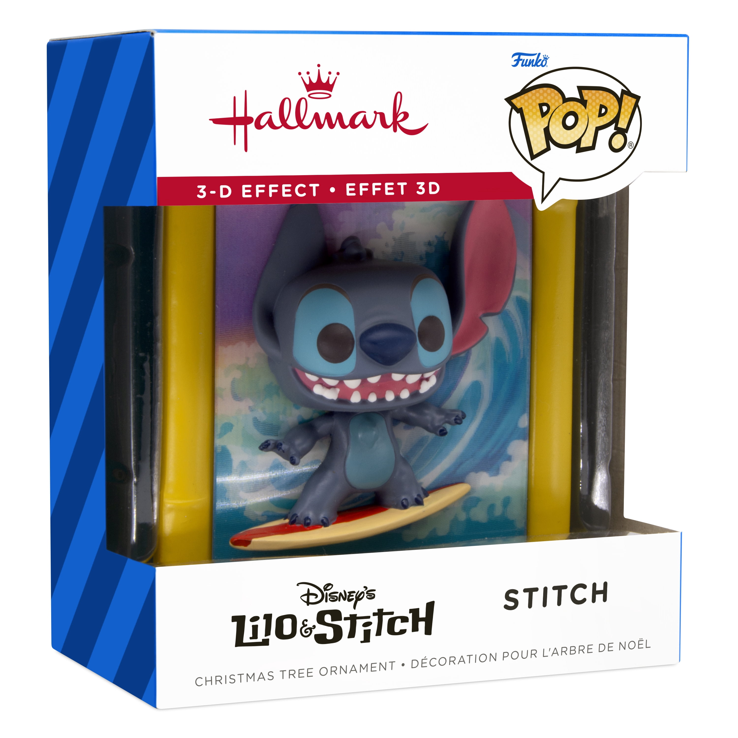 Hallmark Ornament (Disney Lilo & Stitch Funko POP! Wth Lenticular), 1 Count