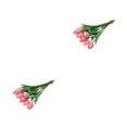 thumbnail image 4 of Wosthever 10 bolsas de tulipanes simulados para el hogar y la decoración de la sala de estar ramo simulado de naturaleza interior con rosa rosa 2Conjunto, 4 of 6