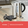 thumbnail image 4 of BLACK+DECKER 1.7L Cordless Kettle, Stainless Steel, KE2000SD, 4 of 15