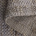 thumbnail image 5 of SAFAVIEH Natural Fiber Noweel Solid Area Rug, Gray, 6' x 6' Square, 5 of 10