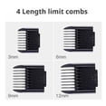 thumbnail image 3 of Pet Electric Hair Clipper with USB Charging and Guide Combs for Grooming Use, 3 of 7
