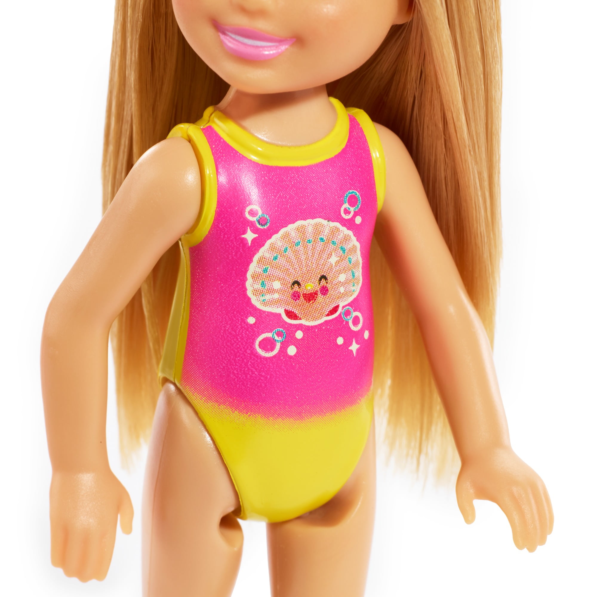 Barbie club chelsea beach doll hotsell