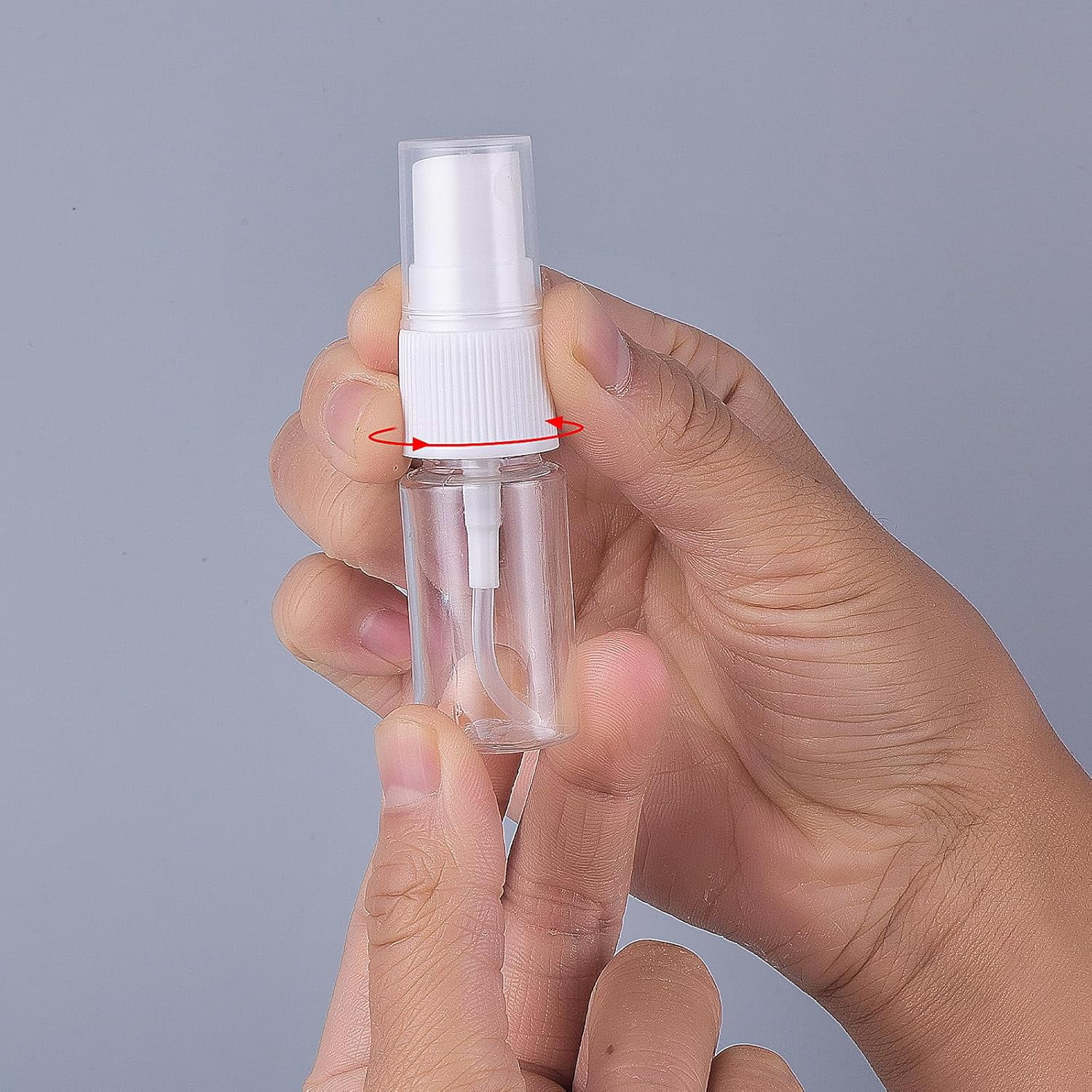 5Pcs Mini Travel Spray Bottles, 10ML Refillable Fine Mist Sprayers