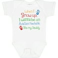 thumbnail image 3 of Inktastic Aviation Mechanic Like Daddy Boys or Girls Baby Bodysuit, 3 of 5