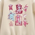 thumbnail image 2 of The Nightmare Before Christmas - Character Grid - Women's Oversized Fleece Hoodie Sweatshirt, 2 of 4